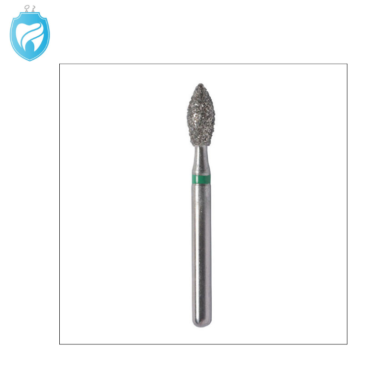 Gburs FG #638-016 Grit, Egg/Football Reusable Diamond Bur