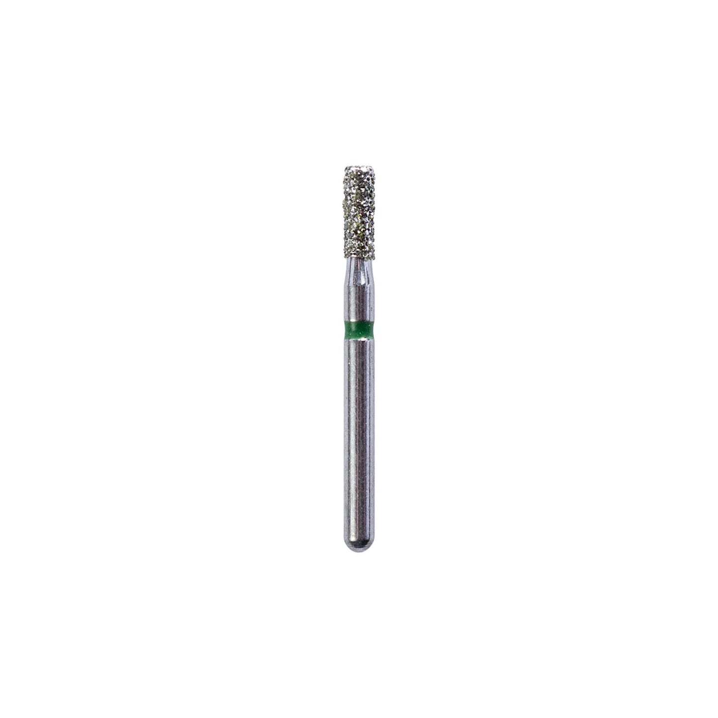 GBurs FG #835-014, Round End Cylinder Reusable Diamond Bur, 5/Pk by Strauss