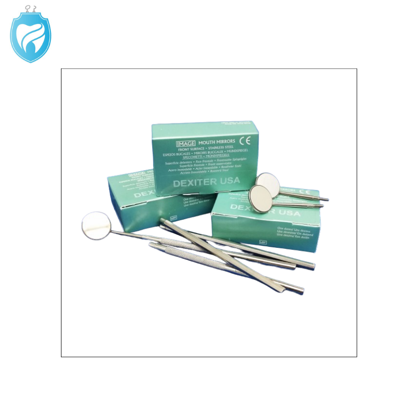 Double Sided Front Surface Cone Socket Mirrors by Dexiter (Box of 12)