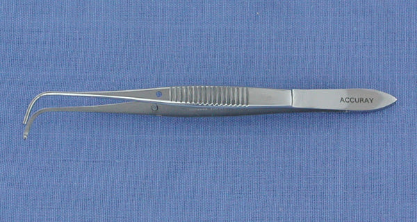 DEXITER IRIS FORCEP. 4" 1X2 TEETH FULL CVD Comparable to Hu-Friedy & Miltex