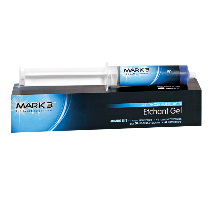 MARK3 Etch Gel 37% Phosphoric Acid Jumbo Refill 50ml Syringe – Franklin ...
