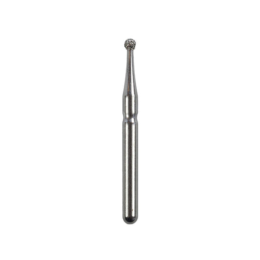 GBurs FG #801-012 Medium A1M, Round Reusable Diamond Bur, 5/Pk by Strauss