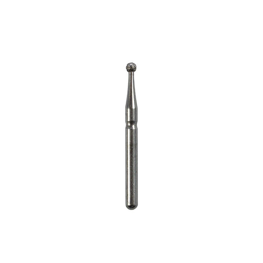 GBurs FG #801-014 Medium A2M, Round Reusable Diamond Bur, 5/Pk by Strauss