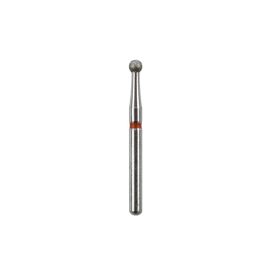 GBurs FG #801-018, Round Reusable Diamond Bur, 5/Pk by Strauss