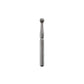 GBurs FG #801-018, Round Reusable Diamond Bur, 5/Pk by Strauss