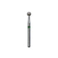 GBurs FG #801-022, Round Reusable Diamond Bur, 5/Pk by Strauss