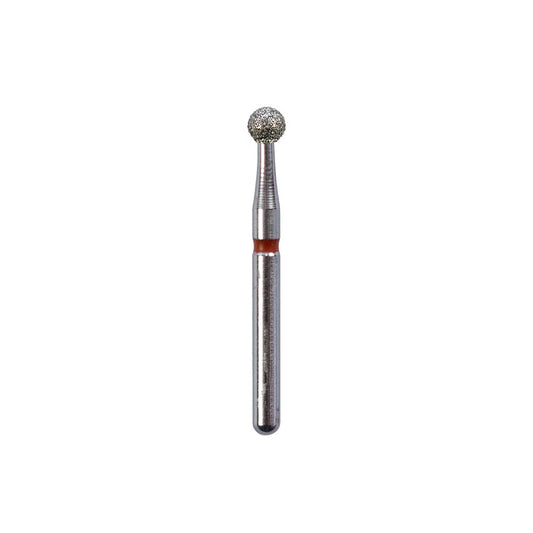 GBurs FG #801-022, Round Reusable Diamond Bur, 5/Pk by Strauss