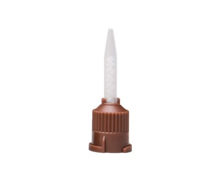 Pulpdent ACTIVA™ BioACTIVE Automix Tips, Brown/Clear, Straight, Tapered, 50/pk AS50