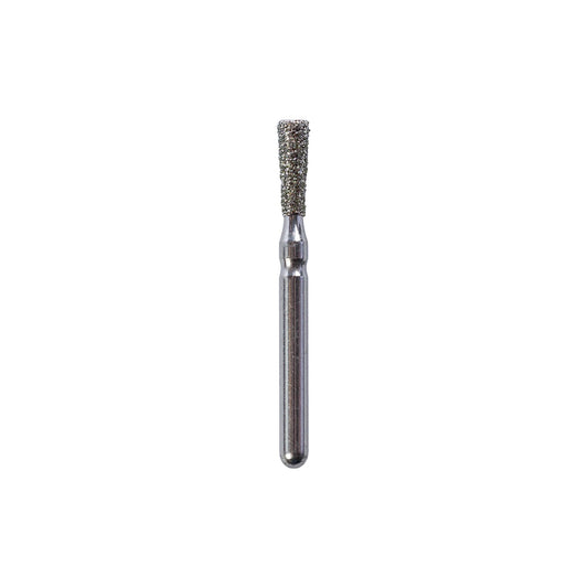 GBurs FG #807-018 Medium B4M, Inverted Cone Reusable Diamond Bur, 5/Pk by Strauss