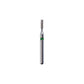 GBurs FG #835-010, Round End Cylinder Reusable Diamond Bur, 5/Pk by Strauss