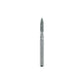 GBurs FG #860-014, Flame Reusable Diamond Bur, 5/Pk by Strauss