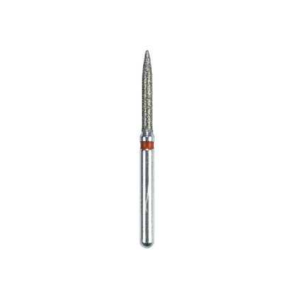 GBurs FG #862-014, Flame Reusable Diamond Bur, 5/Pk by Strauss