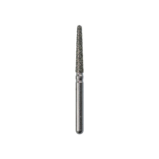 GBurs FG #850-016 Medium F1RM, Round End Taper Reusable Diamond Bur, 5/Pk by Strauss