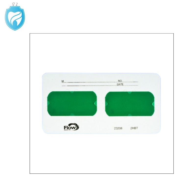 Flow Plastic Film Mount, 2 Window, 2H-Bt 