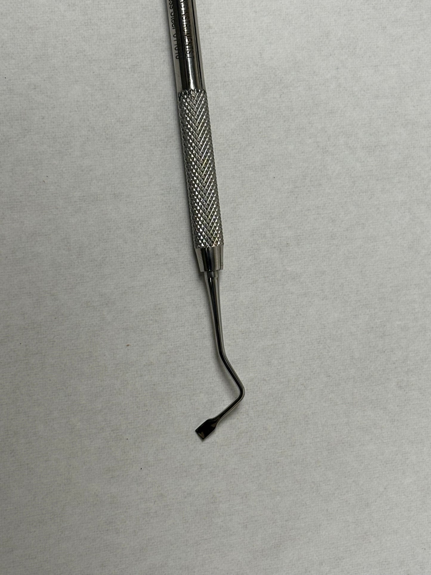 #7 GUYER NON SERRATED ON ONE SIDE ENDGINGIVAL RETRACTION CORD PACKING INSTRUMENT
