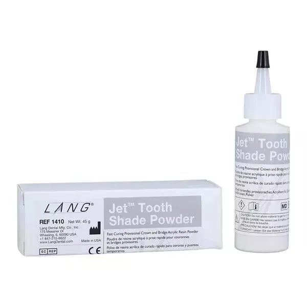 Jet Tooth Shade Self Curing Acrylic Powder