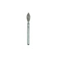 Gburs Diamond Burs FG #368-023 Egg/Football, Reusable Diamond Bur 5/Pk by Strauss