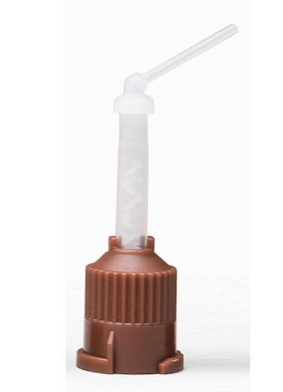 Pulpdent ACTIVA™ BioACTIVE Automix Tips, Brown/Clear with Short Intraoral Tips (IOT), 50/pk AD50T