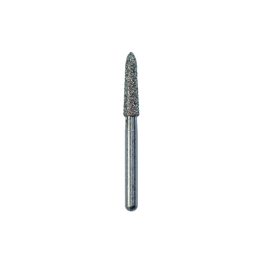 GBurs FG #878K-020 Medium T1M, Gingival Curettage Reusable Diamond Bur, 5/Pk by Strauss