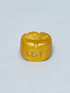 Gold Anodized Temporary Crowns LL1