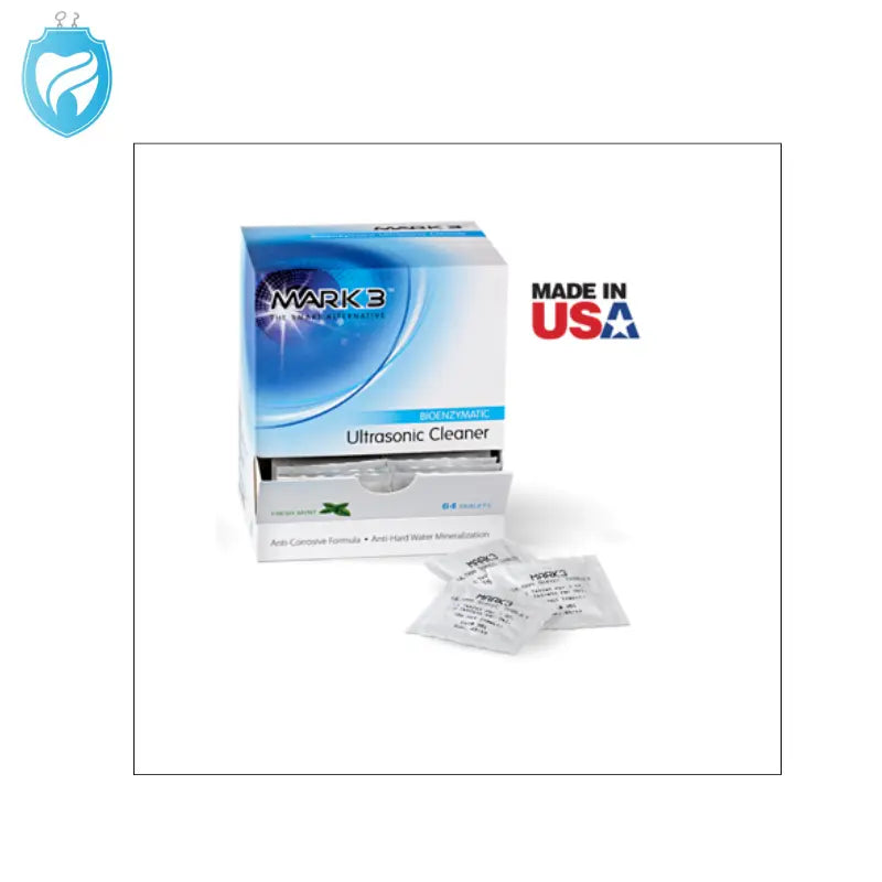 Ultrasonic Bio-Enyzmatic Tablets 64/bx. by MARK3 – Franklin Dental Supply