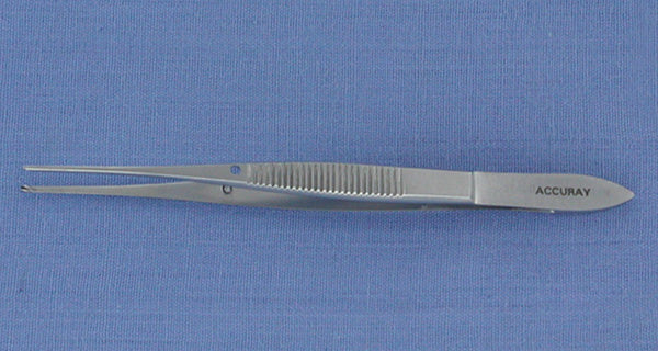 DEXITER IRIS FORCEP. 4" 1X2 TEETH STR Comparable to Hu-Friedy & Miltex