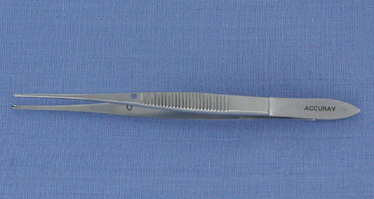 DEXITER IRIS FORCEP. 4" 1X2 TEETH STR Comparable to Hu-Friedy & Miltex