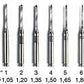 Nordin Post Reamers Square Reamers (Variations available) Long 32 mm, Package of 3.