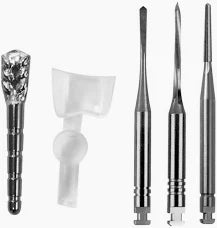 Parkell C.I.™ Stainless Steel Post Kit, Medium #3 (20 Posts & 3 Drills)