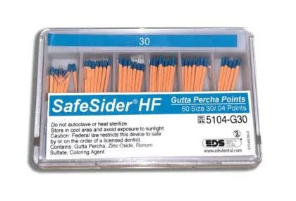EDS SafeSider HF Gutta Percha Points 25/04